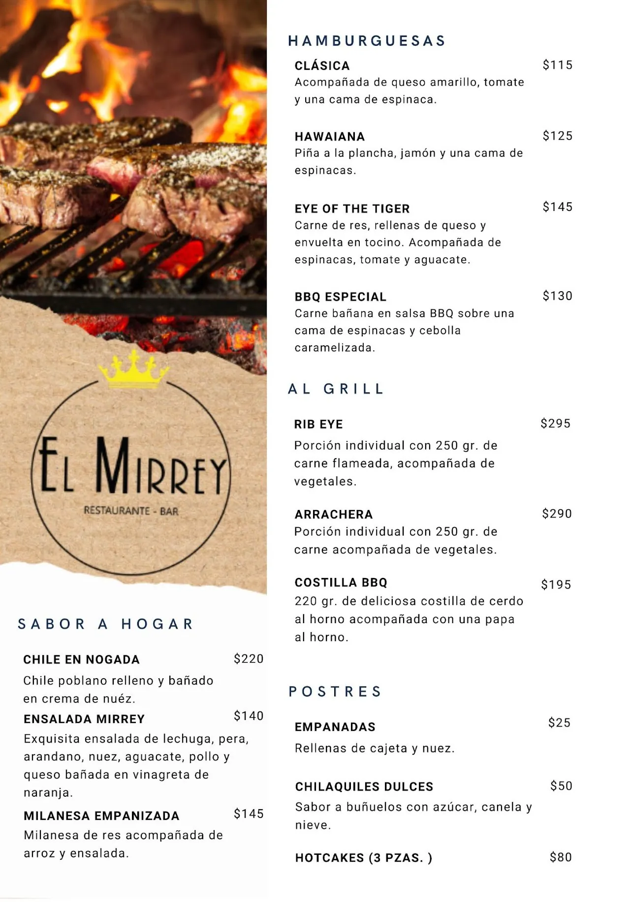 Desayuno El Mirrey